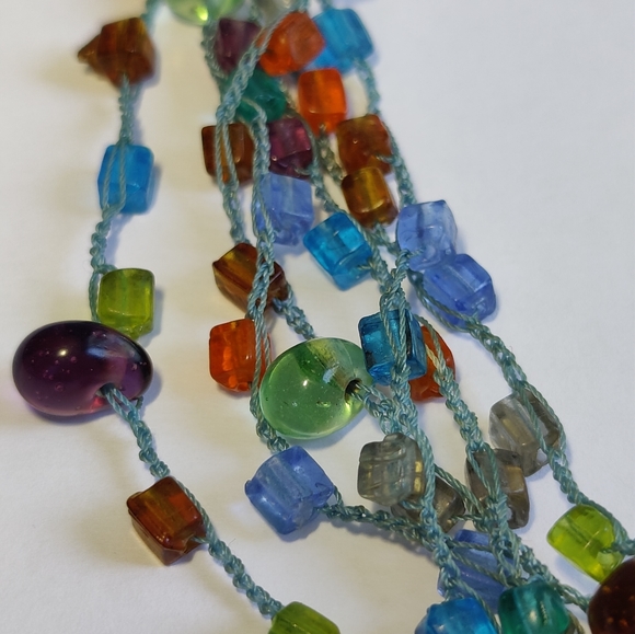 Beaded Handmade Necklace - Picture 3 of 4
